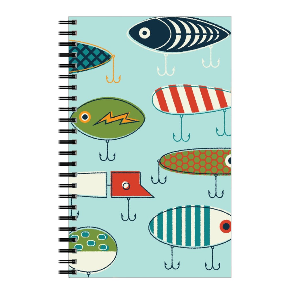 Hooked Up Notebook, 5x8, Multicolor