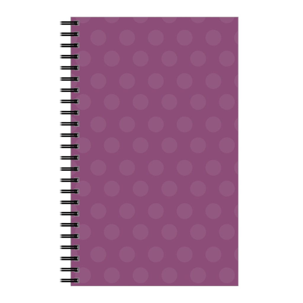 Bubbles - Purple Notebook, 5x8, Purple