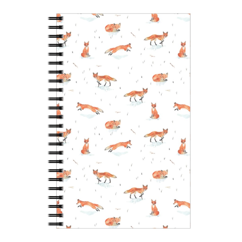 Orange And White Notebooks