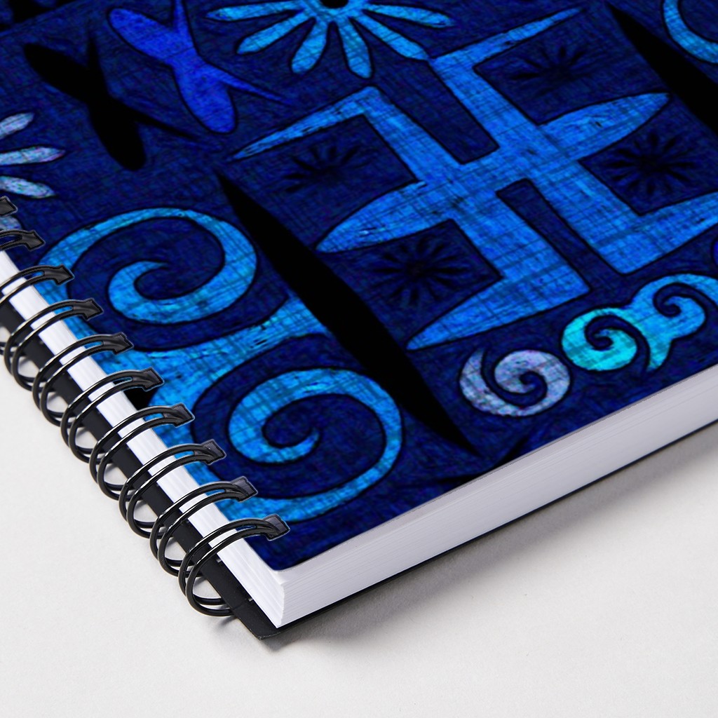 Indigo Geometric Notebook Shutterfly
