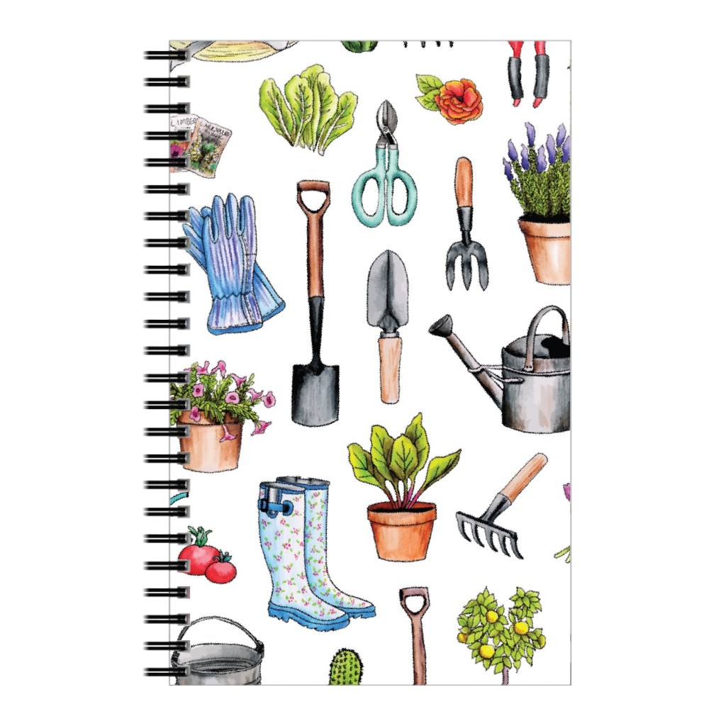 Garden Gear - Multicolor Notebook, 5x8, Multicolor