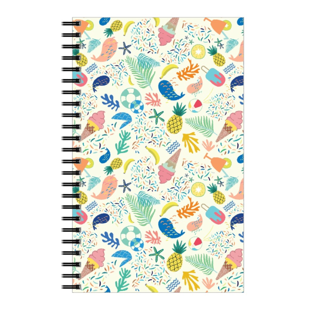 Ohlala Summer - Multi Notebook, 5x8, Multicolor