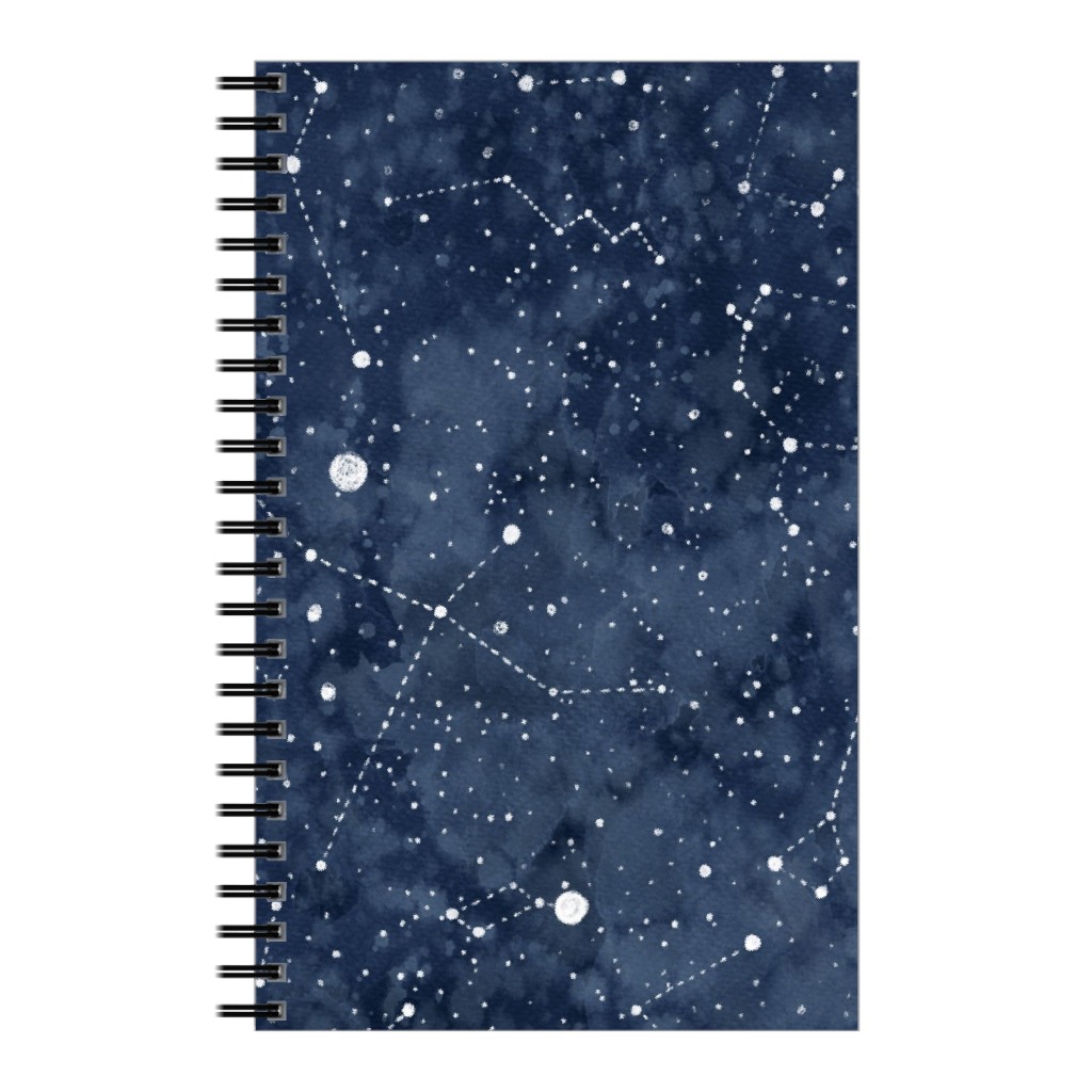Star Constellations - Blue Notebook, 5x8, Blue