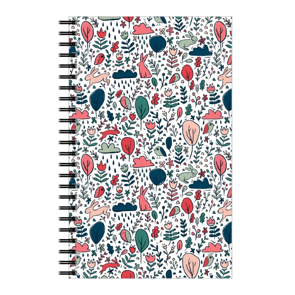 Woodland Forest Friends - Multi Notebook, 5x8, Multicolor