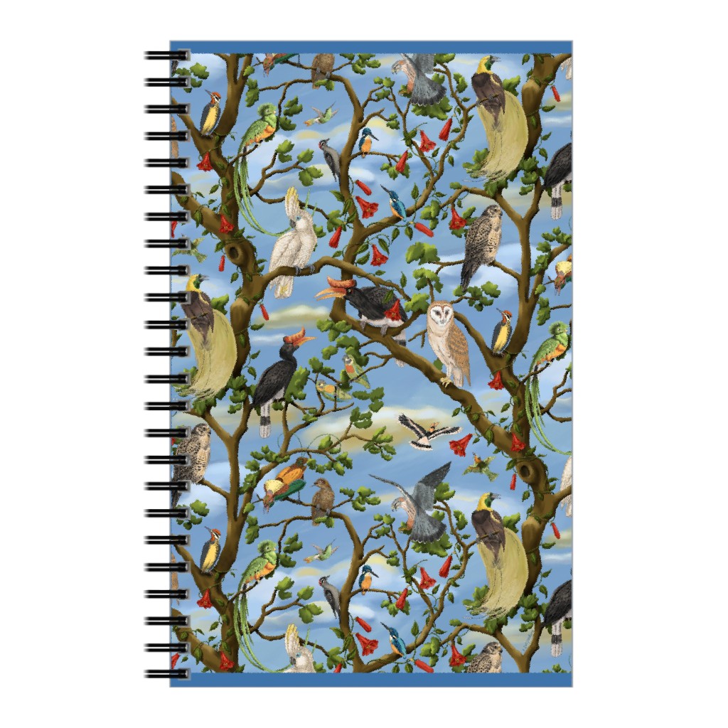 Bird Chorus - Multi Notebook, 5x8, Multicolor