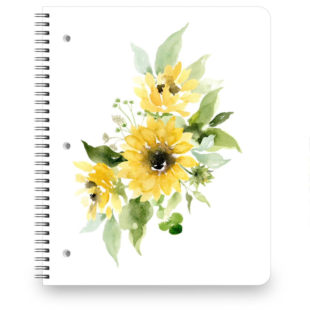 Yellow Flower Notebook