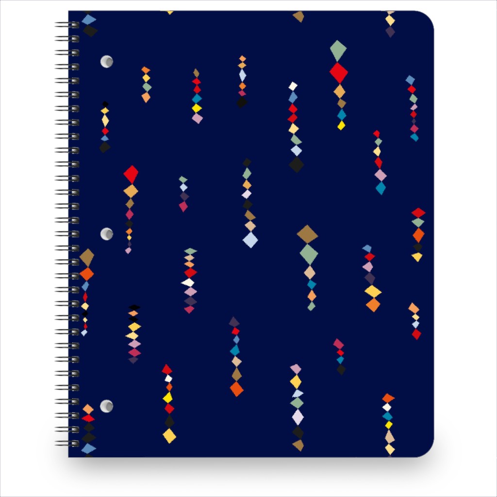 Square Color - Blue Notebook, 8.5x11, Blue