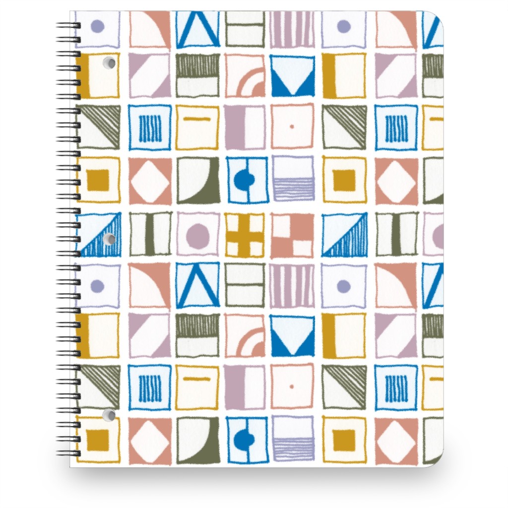 the New Nautical - Naval Flags - Multi Notebook, 8.5x11, Multicolor