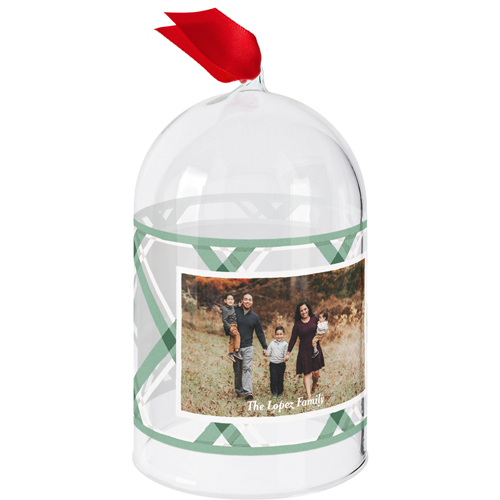 Water Bottle Glass Ornament