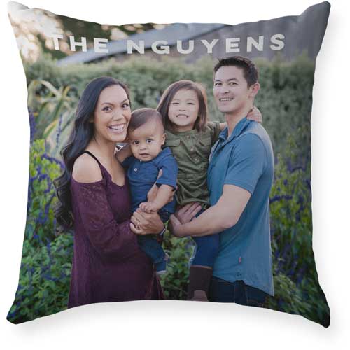 Photo Gallery Outdoor Pillow, 18x18, Double Sided, Multicolor