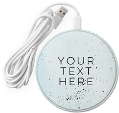 Personalized Wireless Phone Chargers