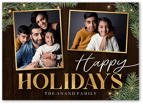 Holiday Cards With Photo Insert