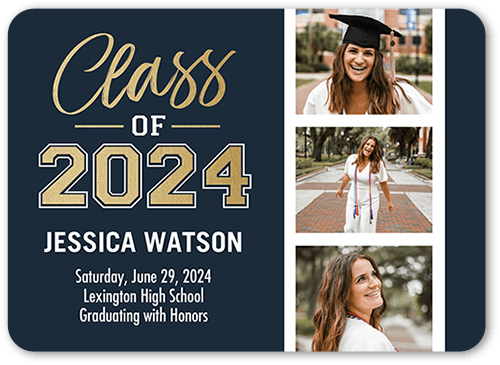  2024 Graduation Decorations 5x7 Graduation Photo