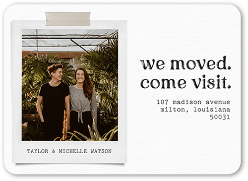 Moving Announcement Templates