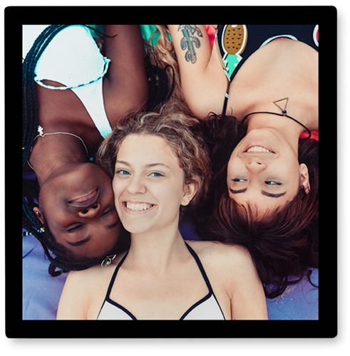 One Frame Photo Tile, Metal, 8x8, Multicolor, multi