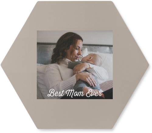 Gallery of One Border Photo Tile, Metal, 7x8, Multicolor, multi