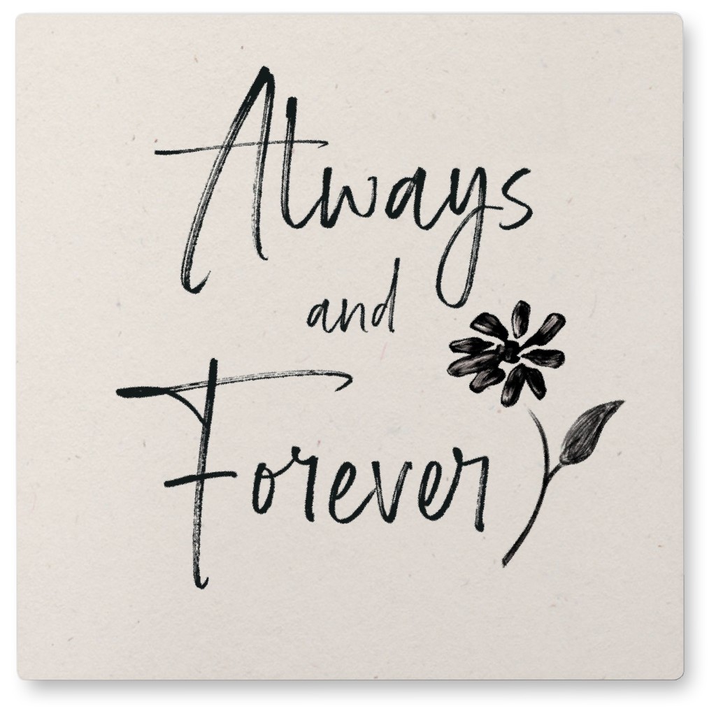 Always and Forever - Beige and Black