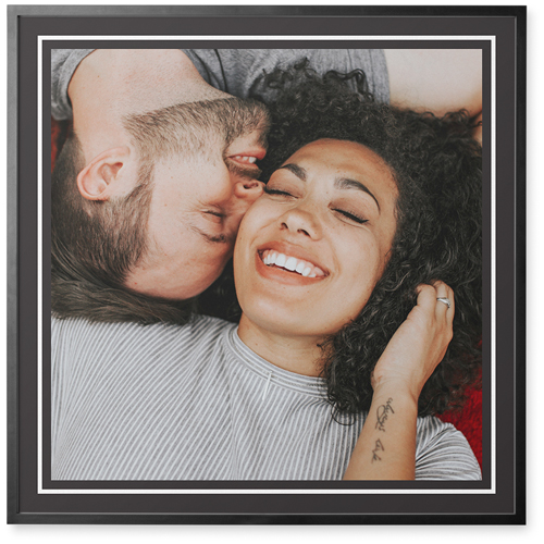 Black Photo Tile Graduation Gift
