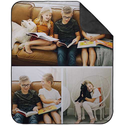 Hero Gallery Of Three Picnic Blanket, Multicolor, multi
