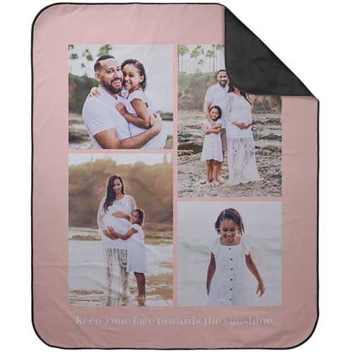 Gallery of Four Portrait Picnic Blanket, White