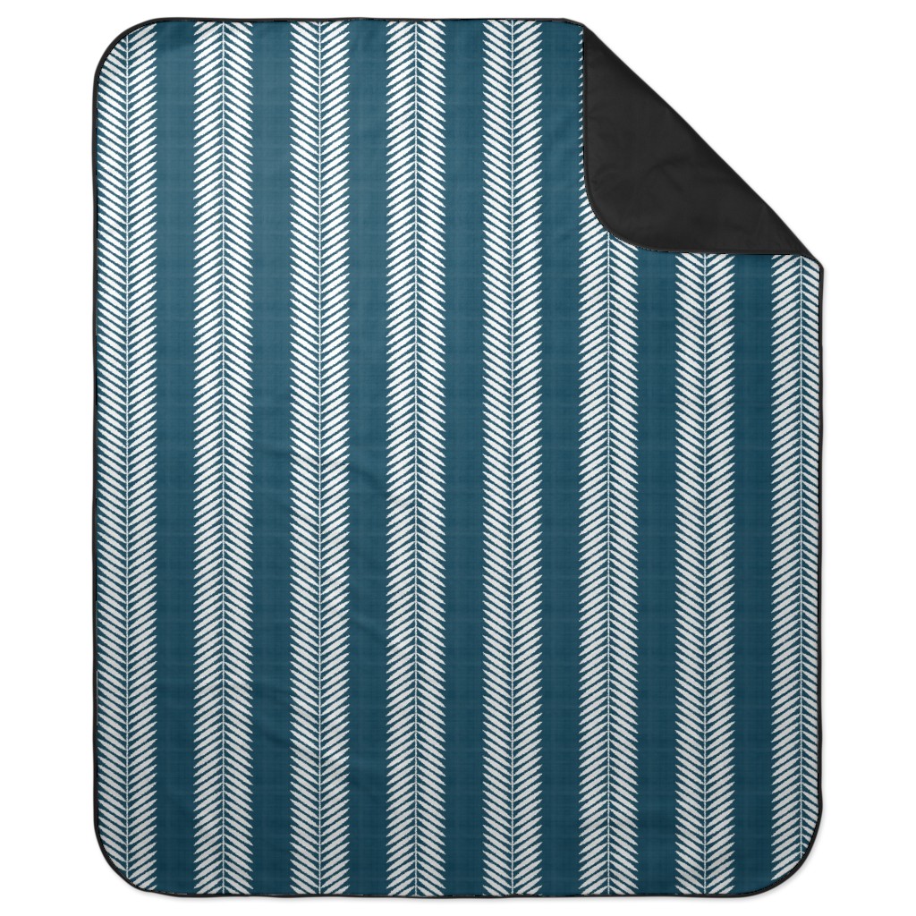 Blue Stripe Blankets