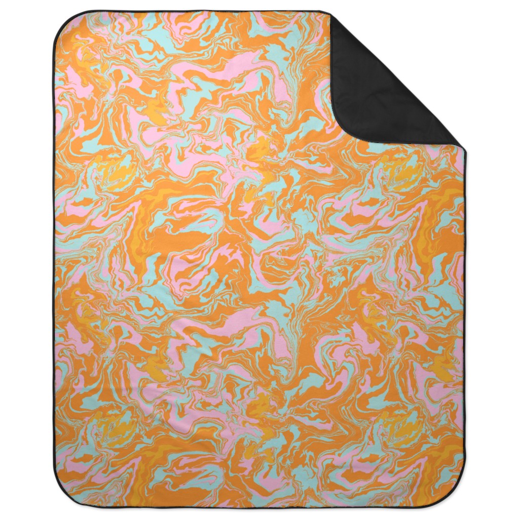 Marmor Picnic Blanket, Orange