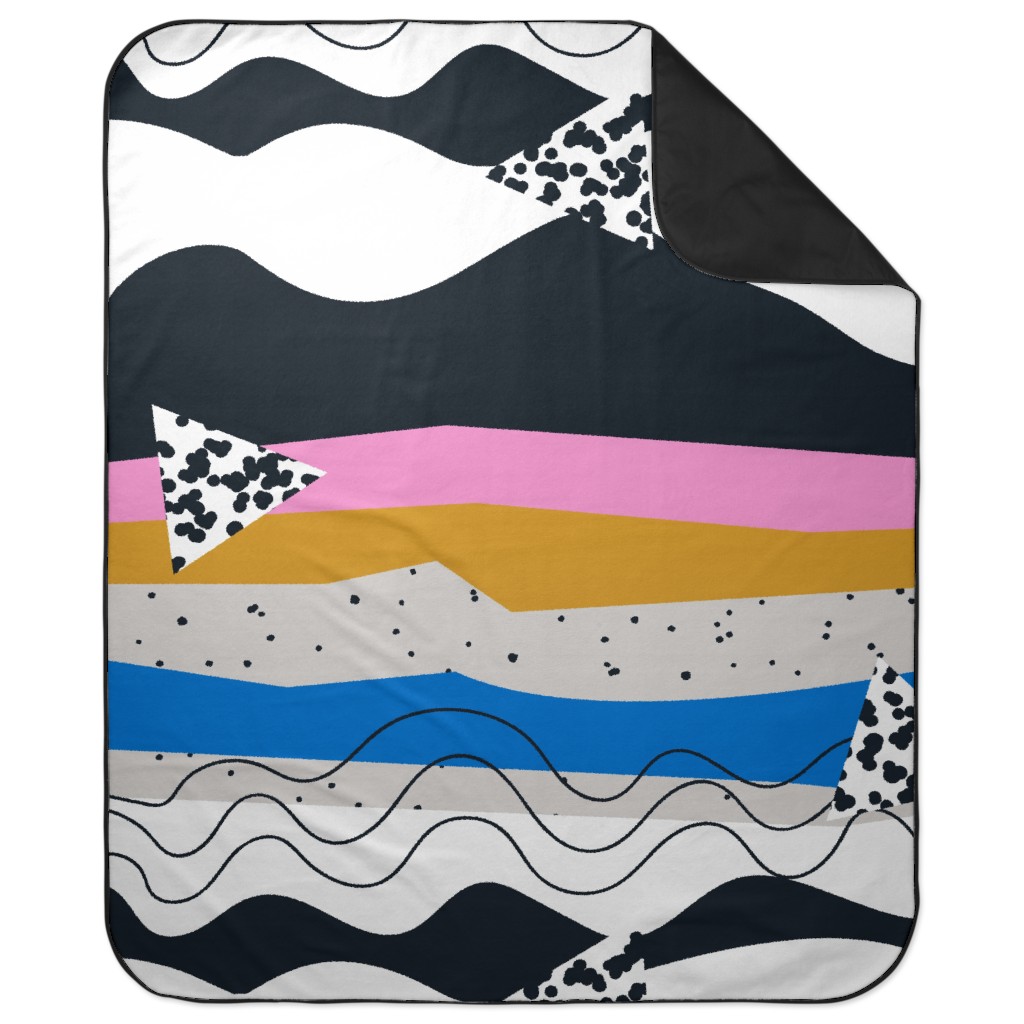 Desert Summer - Multi Picnic Blanket, Multicolor