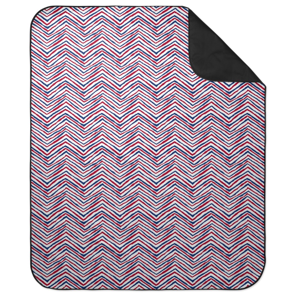 Chevron deals picnic rug