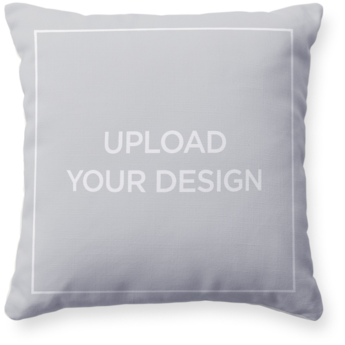 Template Throw Pillow 16 x 16  Throw pillows, Create your own