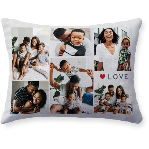 Custom store collage pillow