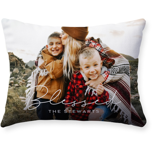 Personalized Family Christmas Pillow