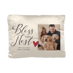 bless this nest pillow