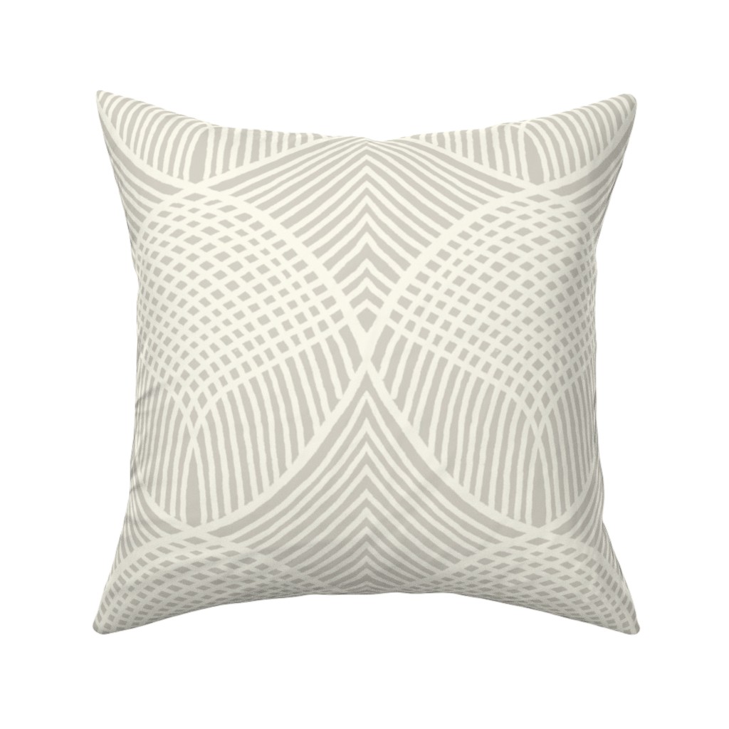 Richmond - Light Pillow, Woven, Beige, 16x16, Single Sided, Beige