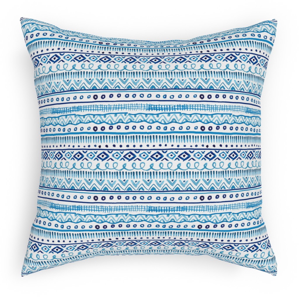 Striped Outdoor Pillows