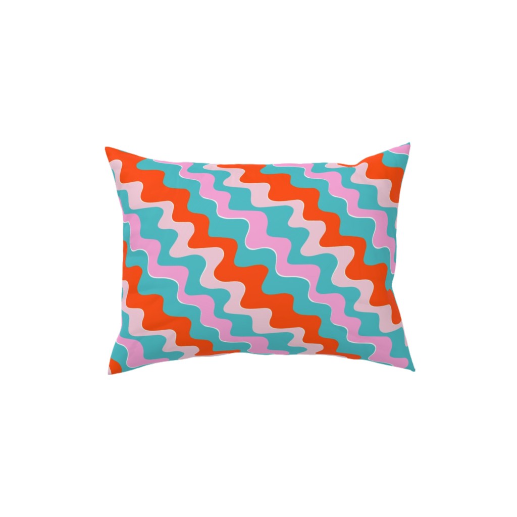 Candy Melt - Multi Pillow, Woven, Black, 12x16, Single Sided, Multicolor