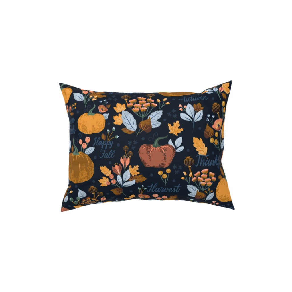 Blue And Orange Pillows