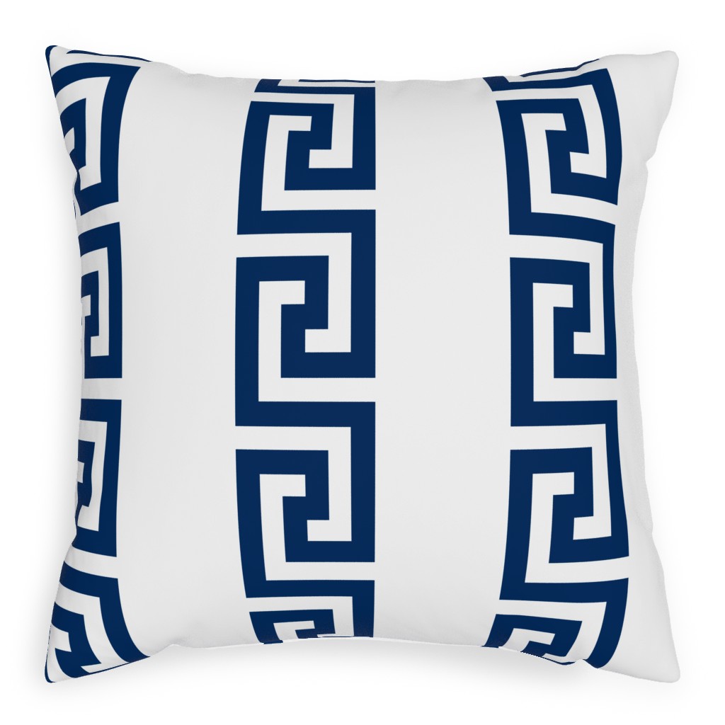 Navy Blue Outdoor Pillows