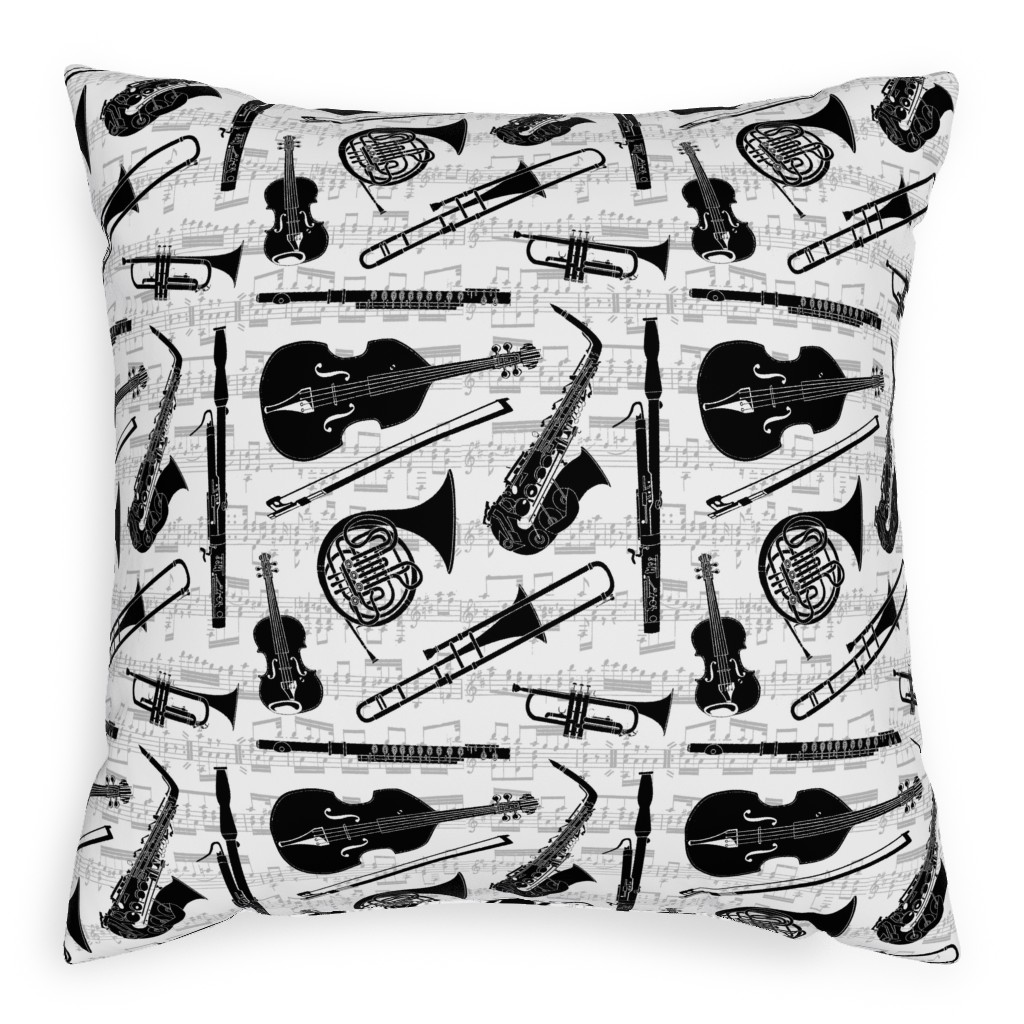 Music Room Decor Pillows