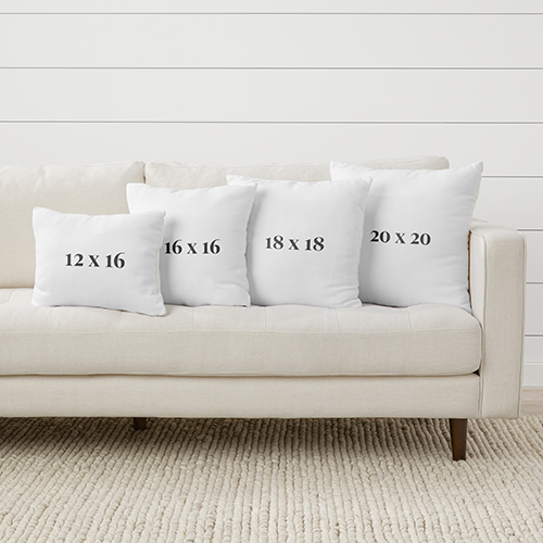 Personalize 18x18 Photo Throw Pillows, Custom Decor