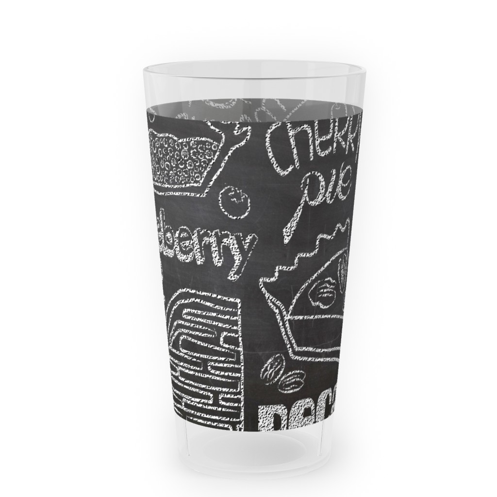 Today's Chalkboard Special! Outdoor Pint Glass, Gray