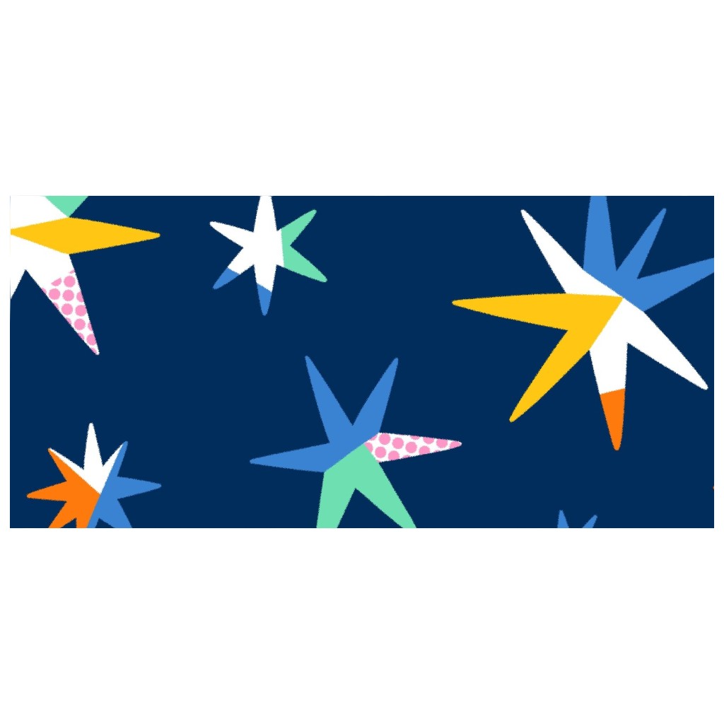 Modern Starry Sky Blue Outdoor Pint Glass Shutterfly