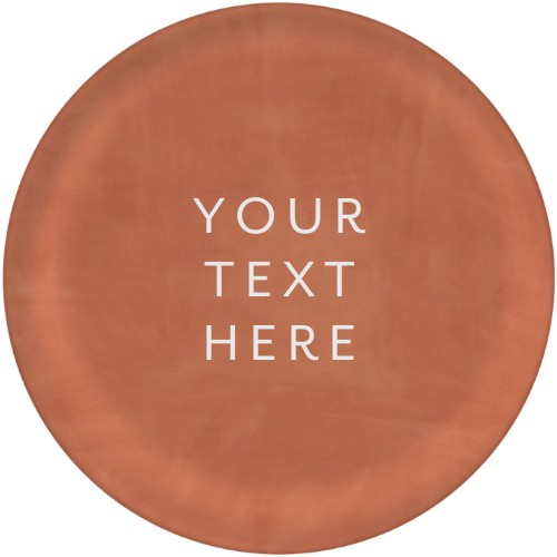 Your Text Here Plates, 10x10, Multicolor
