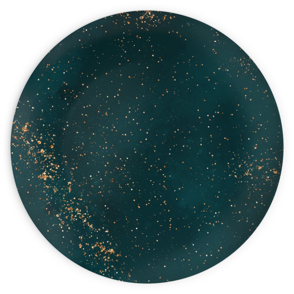 Stardust - Green Plates, 10x10, Green, Classic Green