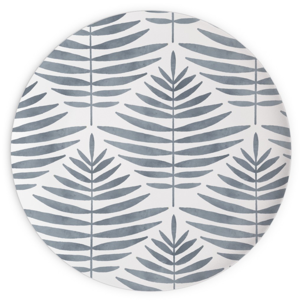 Largo - Gray Plates, 10x10, Gray, Gray