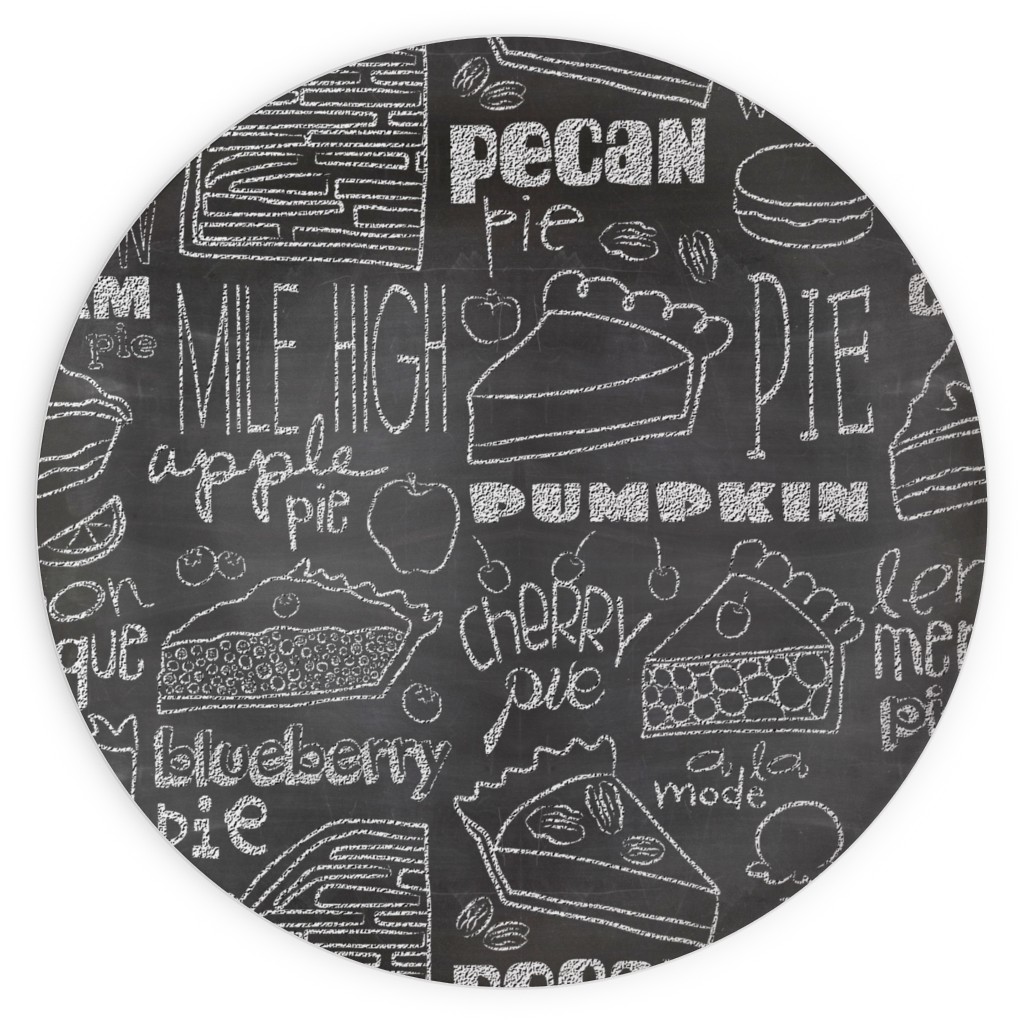 Today's Chalkboard Special! Plates, 10x10, Gray