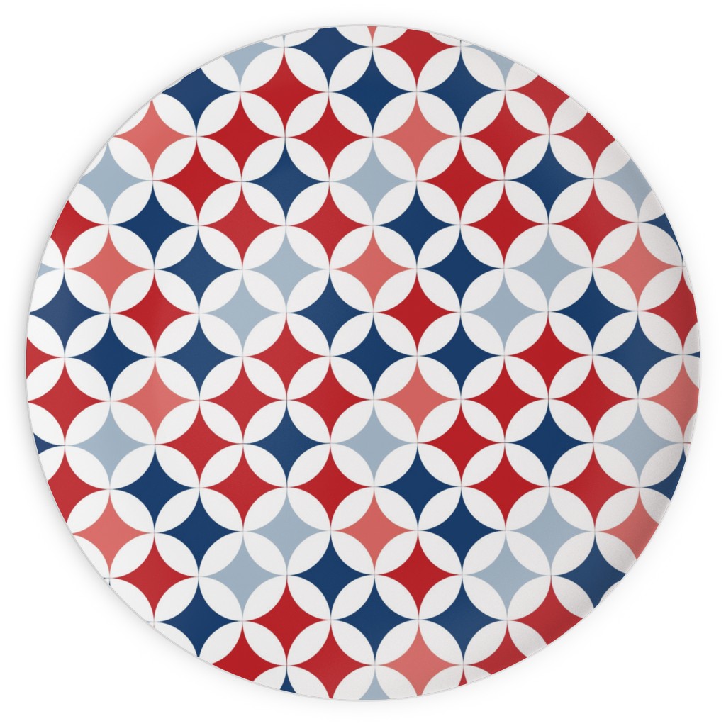 American Diamonds - Multi Plates, 10x10, Multicolor