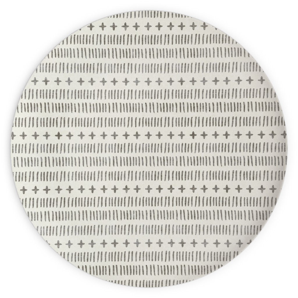 Modern Farmhouse Dash - Light Plates, 10x10, Beige, Pearl