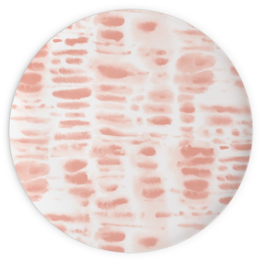 Dye Dash - Salmon Plates, 10x10, Pink
