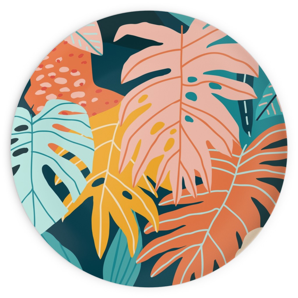 Colors of the Jungle - Multi Plates, 10x10, Multicolor