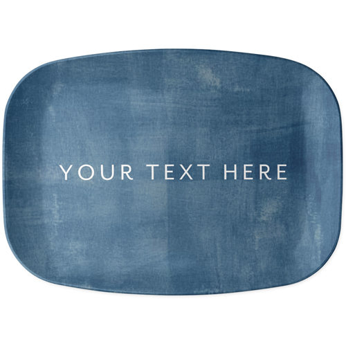Your Text Here Serving Platter, Multicolor, multi